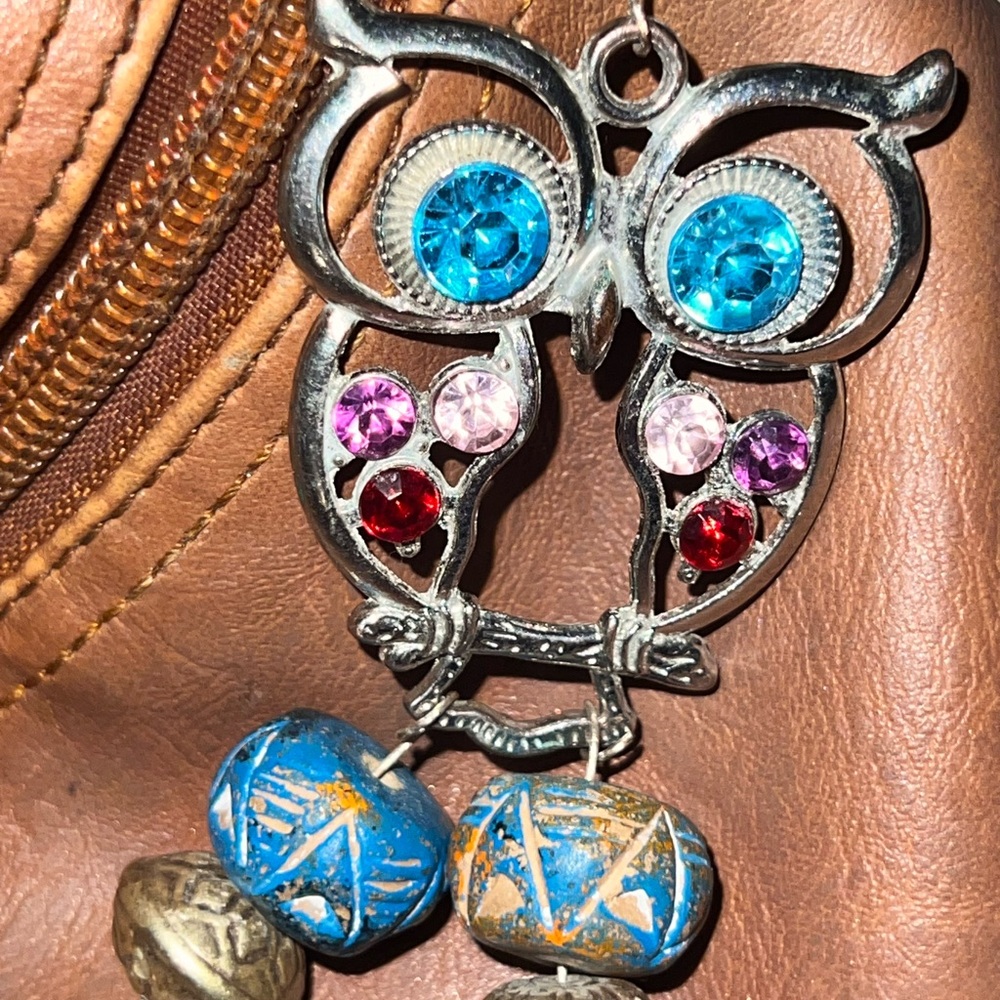 Purse fob/keyring owl